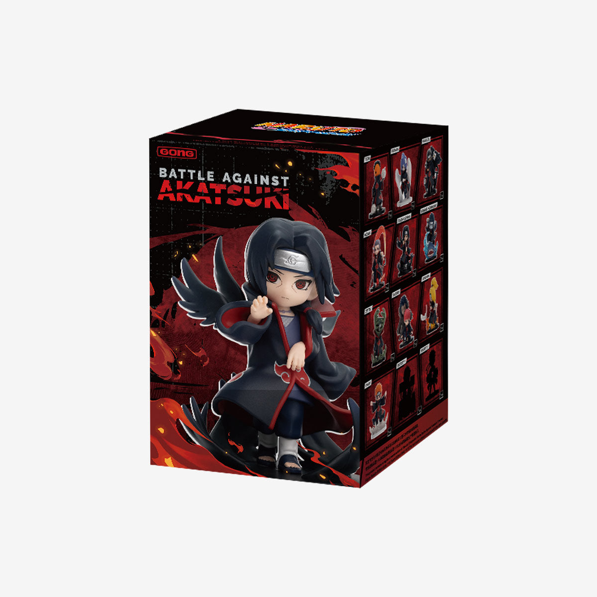 Naruto - Shippuden Series Battle Against Akatsuki Themed Figure (1 complete case)