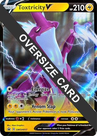 Toxtricity V - SWSH017 - Jumbo Cards Holofoil