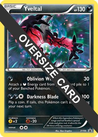 Yveltal - XY06 - Jumbo Cards Holofoil