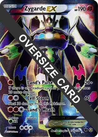 Zygarde EX - 54/124 - Jumbo Cards Holofoil
