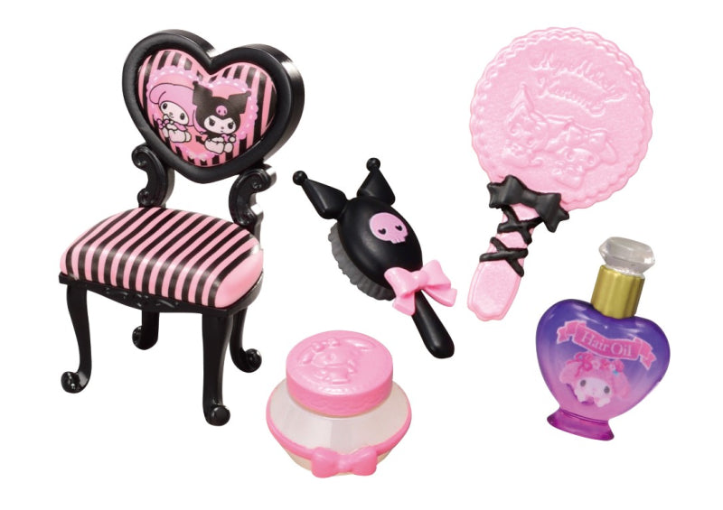 Sanrio: My Melody & Kuromi Cosmetics (1 Random Box) (Re-ment Blind Box)
