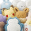 Fluffy Palm Mascot Eevee Plushie Keychain (Pokemon Center Japan)