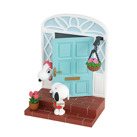 Snoopy's Door Story (1 Random Box) (Re-ment Blind Box)