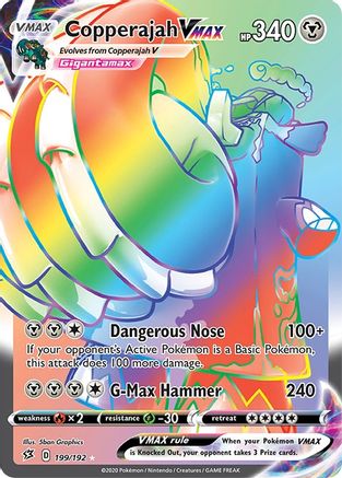 Copperajah VMAX (Secret)/192 - SWSH02 Rebel Clash Holofoil