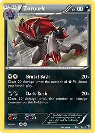 Zoroark - 90/113 - Deck Exclusives