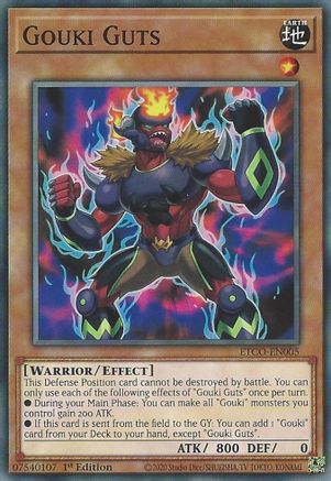 Gouki Guts (ETCO-EN005) - Eternity Code 1st Edition