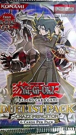 Duelist Pack: Chazz Princeton Booster Pack [1st Edition] (null) - Duelist Pack 2: Chazz Princeton