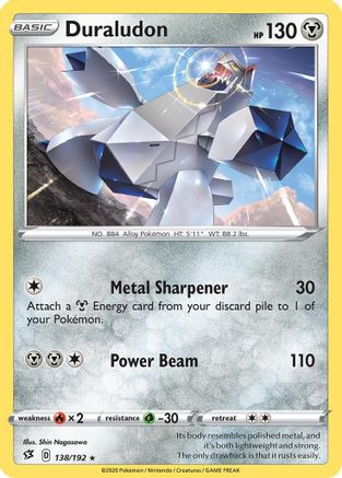 Duraludon - 138/192 (SWSH Rebel Clash) - Deck Exclusives