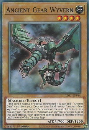 Ancient Gear Wyvern (LDS1-EN084) - Legendary Duelists: Season 1 1st Edition