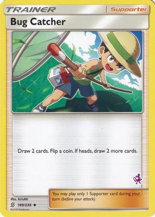 Bug Catcher - 189/236 (Mewtwo Stamped) - Battle Academy