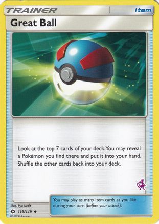 Great Ball - 119/149 (Mewtwo Stamped) - Battle Academy