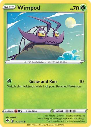 Wimpod 17/189 - SWSH03 Darkness Ablaze