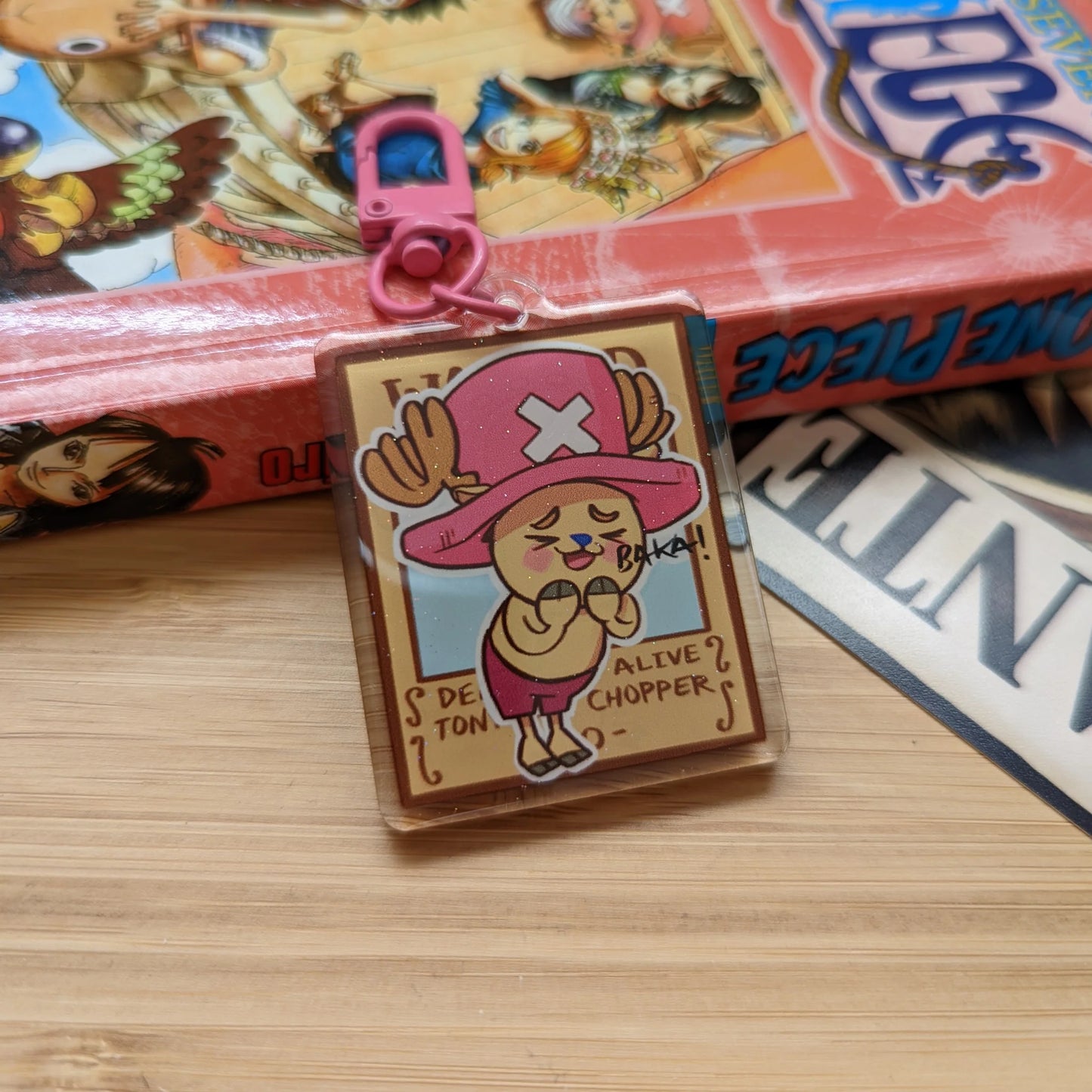 Chopper Acrylic Keychain (Pixelized Panda)