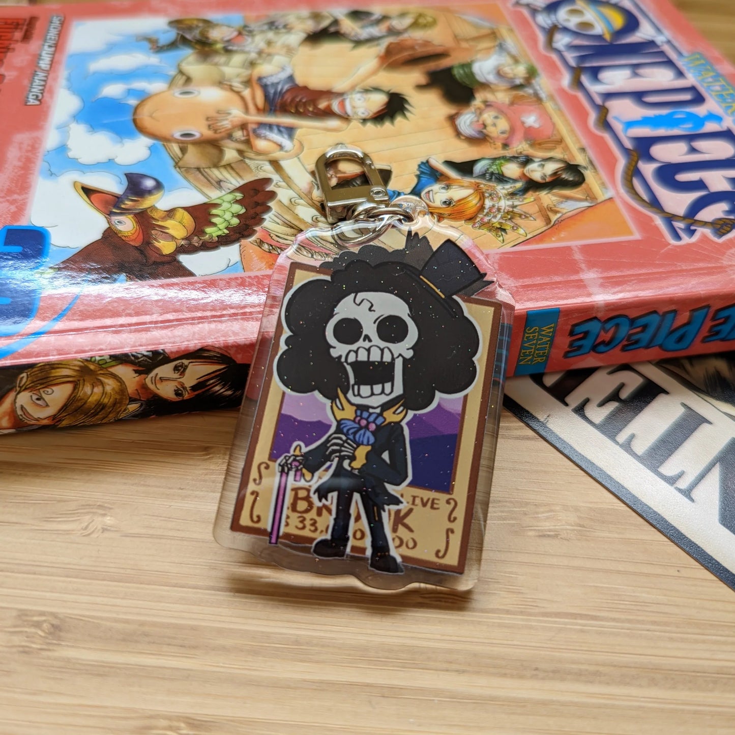 Brook Acrylic Keychain (Pixelized Panda)