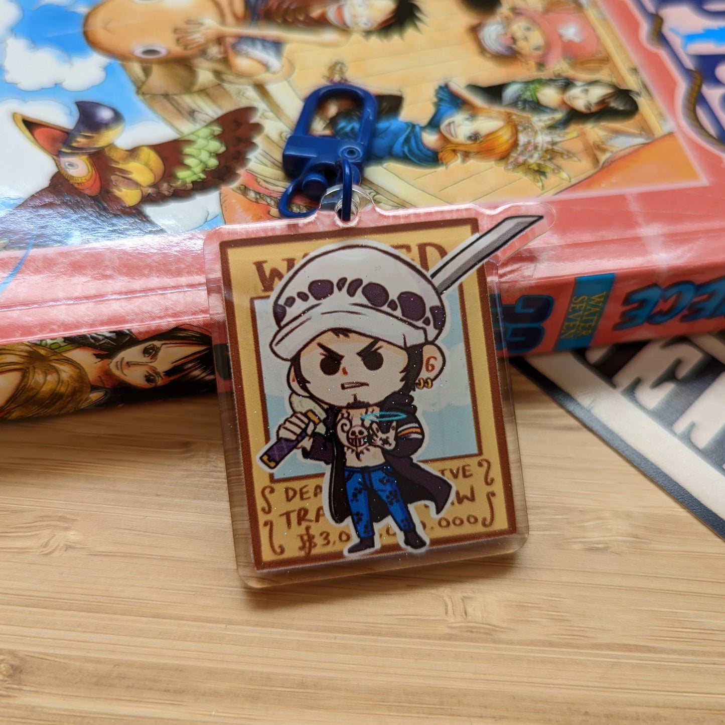 Law/Bepo Acrylic Keychain (Pixelized Panda)