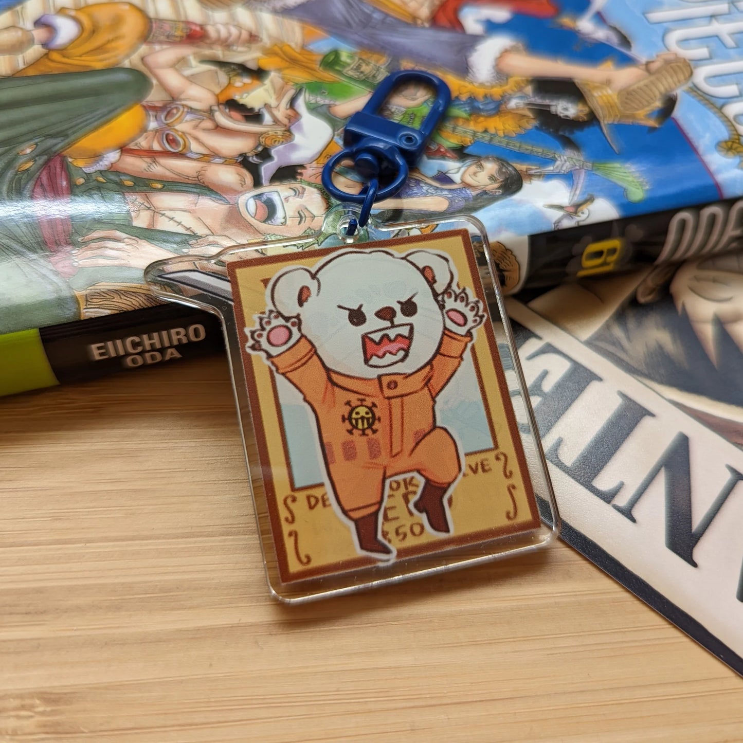 Law/Bepo Acrylic Keychain (Pixelized Panda)