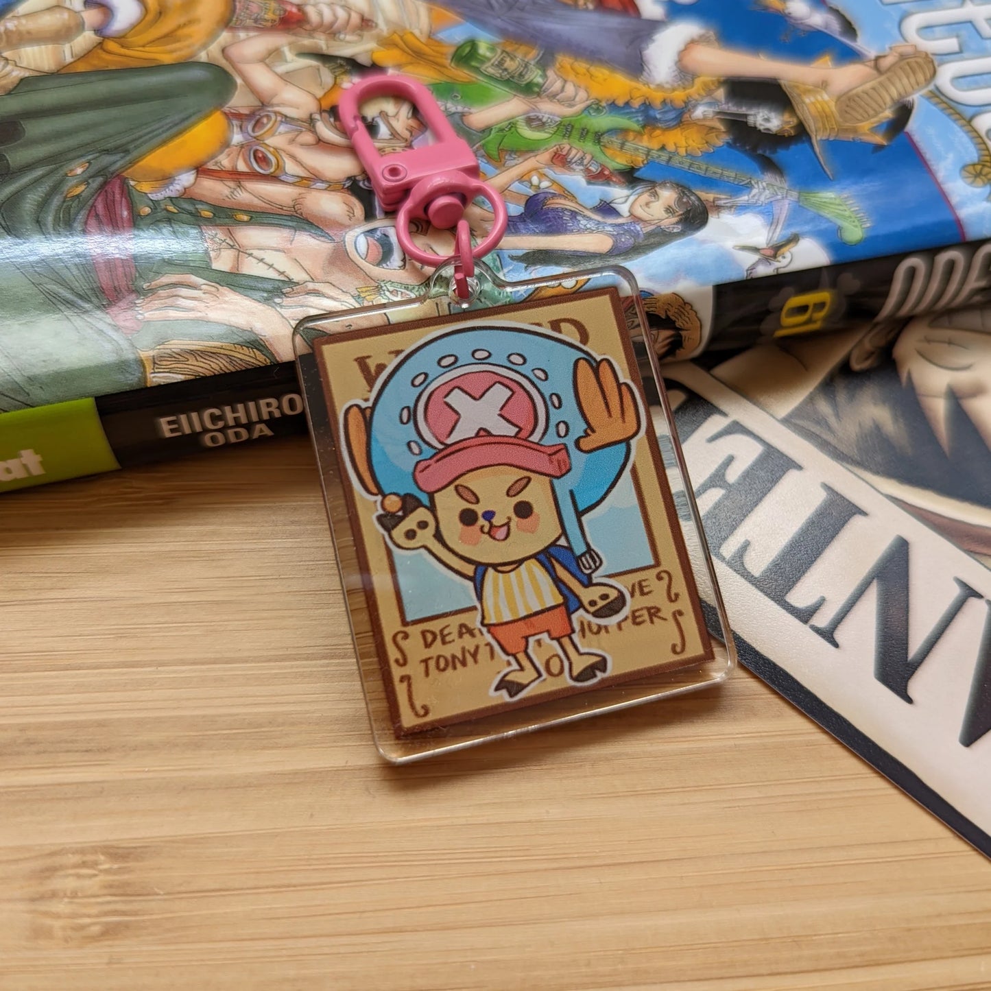 Chopper Acrylic Keychain (Pixelized Panda)