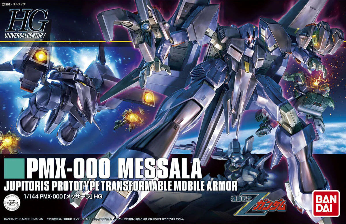Bandai HGUC 1/144 PMX-000 Messala Model Kit