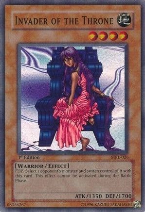 Invader of the Throne (MRL-026) - Magic Ruler 1st Edition