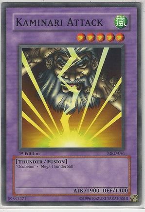 Kaminari Attack (MRD-041) - Metal Raiders 1st Edition