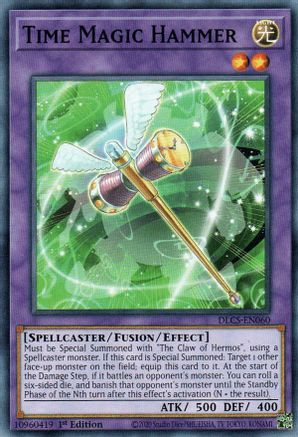 Time Magic Hammer (DLCS-EN060) - Dragons of Legend: The Complete Series 1st Edition