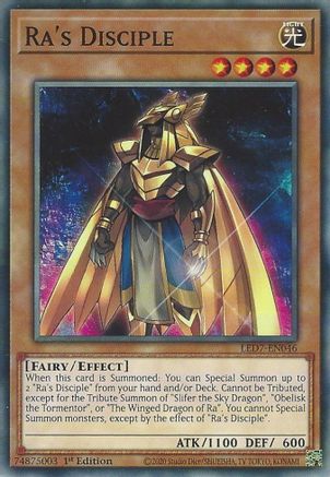 Ra's Disciple (LED7-EN046) - Legendary Duelists: Rage of Ra Unlimited