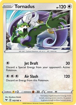 Tornadus 142/185 - SWSH04 Vivid Voltage