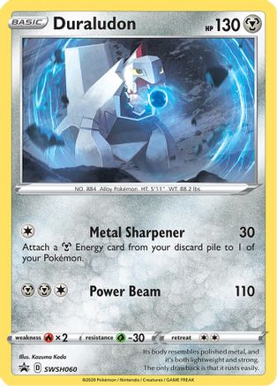 Duraludon - SWSH060/307 - SWSH Sword & Shield Promo Cards Holofoil