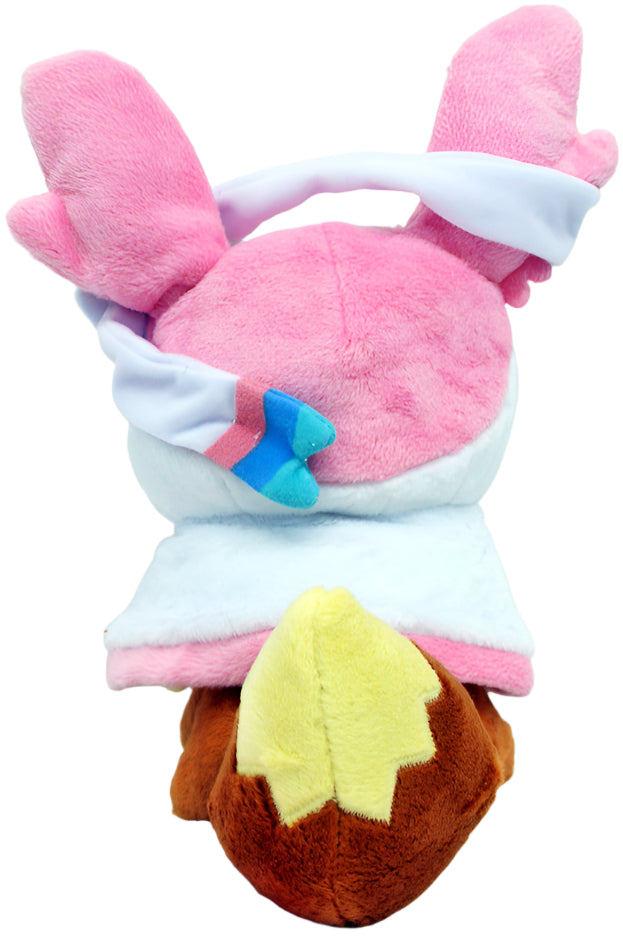 Pokemon Center Eevee Poncho Sylveon Plush (Pokémon Center Japan)