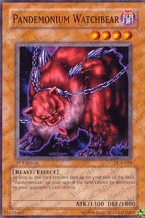 Pandemonium Watchbear (DCR-058) - Dark Crisis 1st Edition