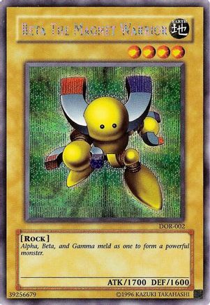 Beta the Magnet Warrior (DOR-002) - Duelist of the Roses Limited