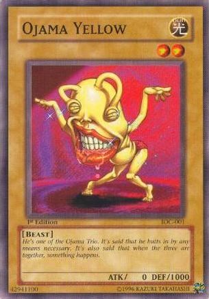 Ojama Yellow (IOC-001) - Invasion of Chaos Unlimited