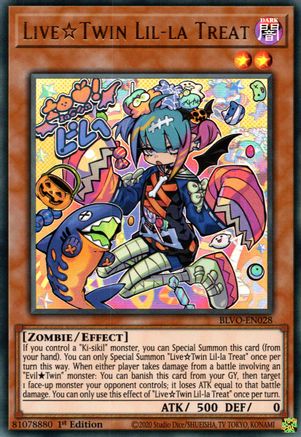 Live Twin Lil-la Treat (BLVO-EN028) - Blazing Vortex 1st Edition
