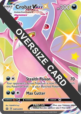 Crobat VMAX - SWSH099 - Jumbo Cards Holofoil