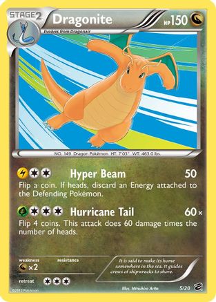 Dragonite - 5/20 (Dragon Vault) - Blister Exclusives Holofoil