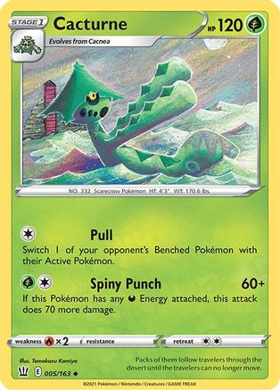 Cacturne 5/163 - SWSH05 Battle Styles