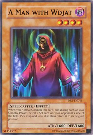 A Man with Wdjat (DR1-EN016) - Dark Revelation Volume 1 Unlimited