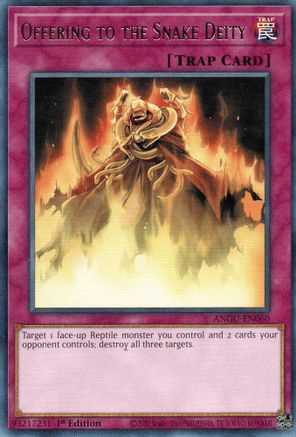 Offering to the Snake Deity (ANGU-EN060) - Ancient Guardians 1st Edition