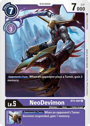 NeoDevimon (BT4-084) - Great Legend