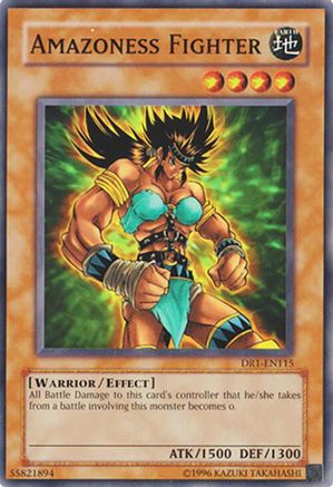 Amazoness Fighter (DR1-EN115) - Dark Revelation Volume 1 Unlimited