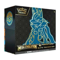 Pokémon - Mega Evolution - Mega Evolution Base - Lucario Pokémon Center Elite Trainer Box