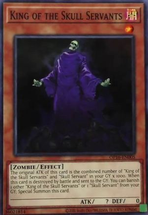 King of the Skull Servants (OP16-EN005) - OTS Tournament Pack 16 Unlimited