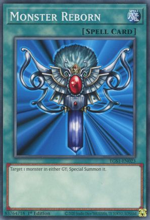 Monster Reborn (EGS1-EN023) - Egyptian God Deck: Slifer the Sky Dragon Unlimited