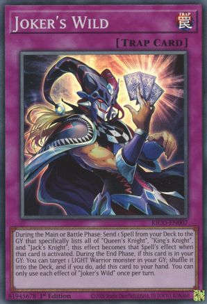 Joker's Wild (KICO-EN007) - King's Court 1st Edition