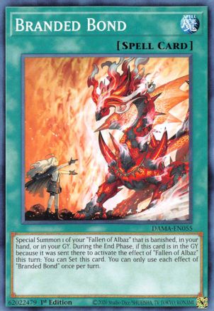 Branded Bond (DAMA-EN055) - Dawn of Majesty 1st Edition