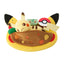 Pikachu Cafe Plate-Style Plush (Pokemon Cafe)