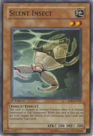 Silent Insect (SOI-EN020) - Shadow of Infinity Unlimited