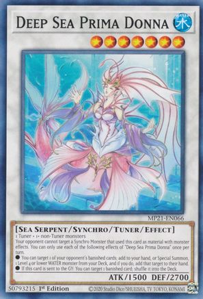 Deep Sea Prima Donna (MP21-EN066) - 2021 Tin of Ancient Battles 1st Edition