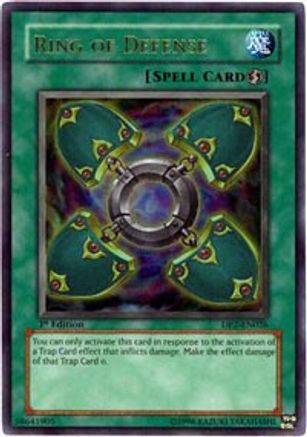 Ring of Defense (DP2-EN026) - Duelist Pack 2: Chazz Princeton Unlimited