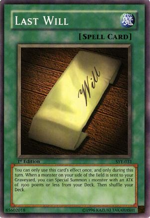undefined (SYE-031) - Starter Deck: Yugi Evolution 1st Edition